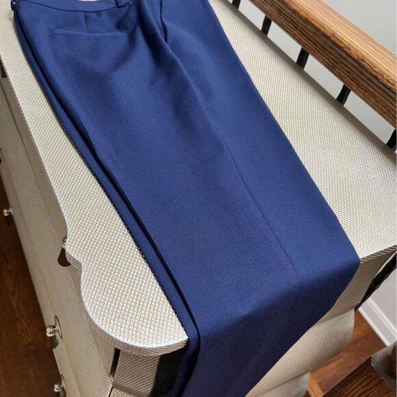 Sharp Massimo Dutti pants, Royal Blue, Size 4 - Picture 2 of 7